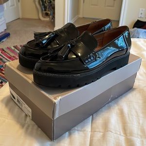 Black Patent Loafers